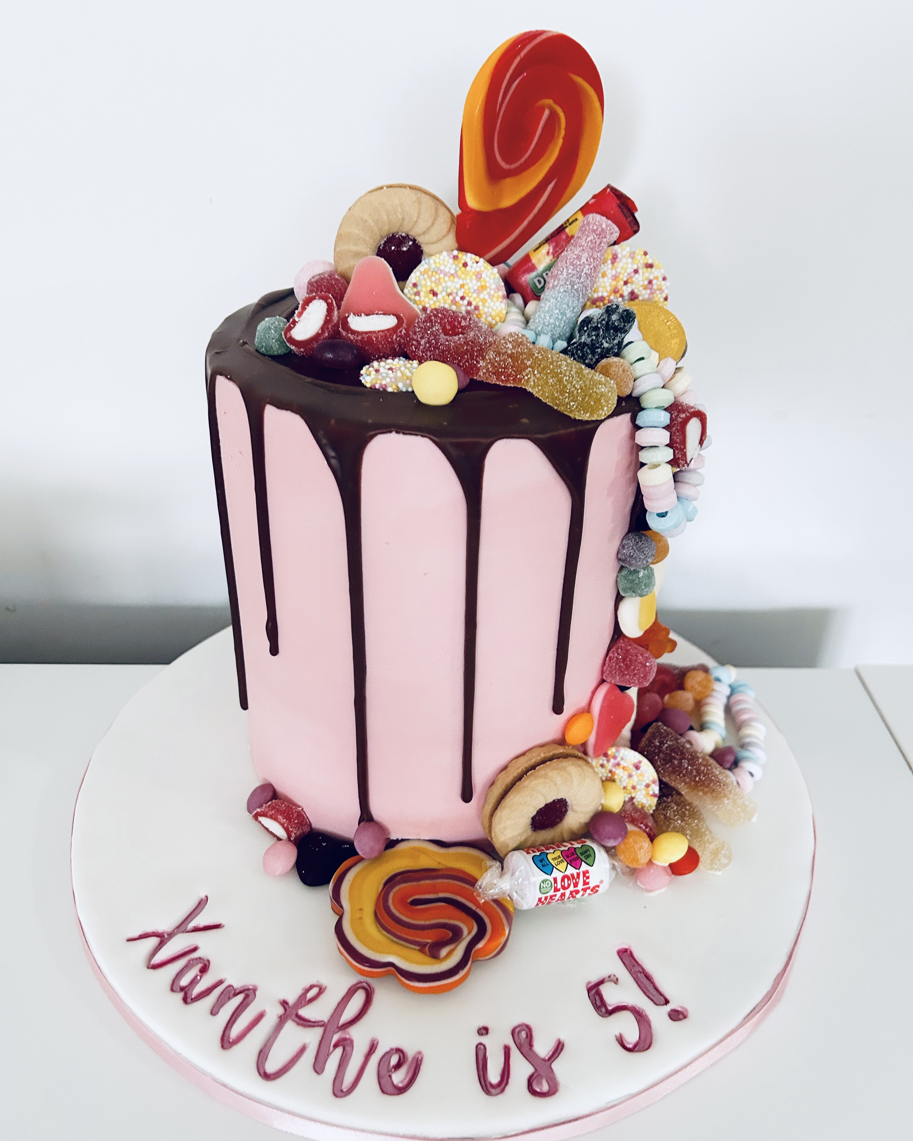 Ganache drip cake by Blossom Bakery, Chelmsford