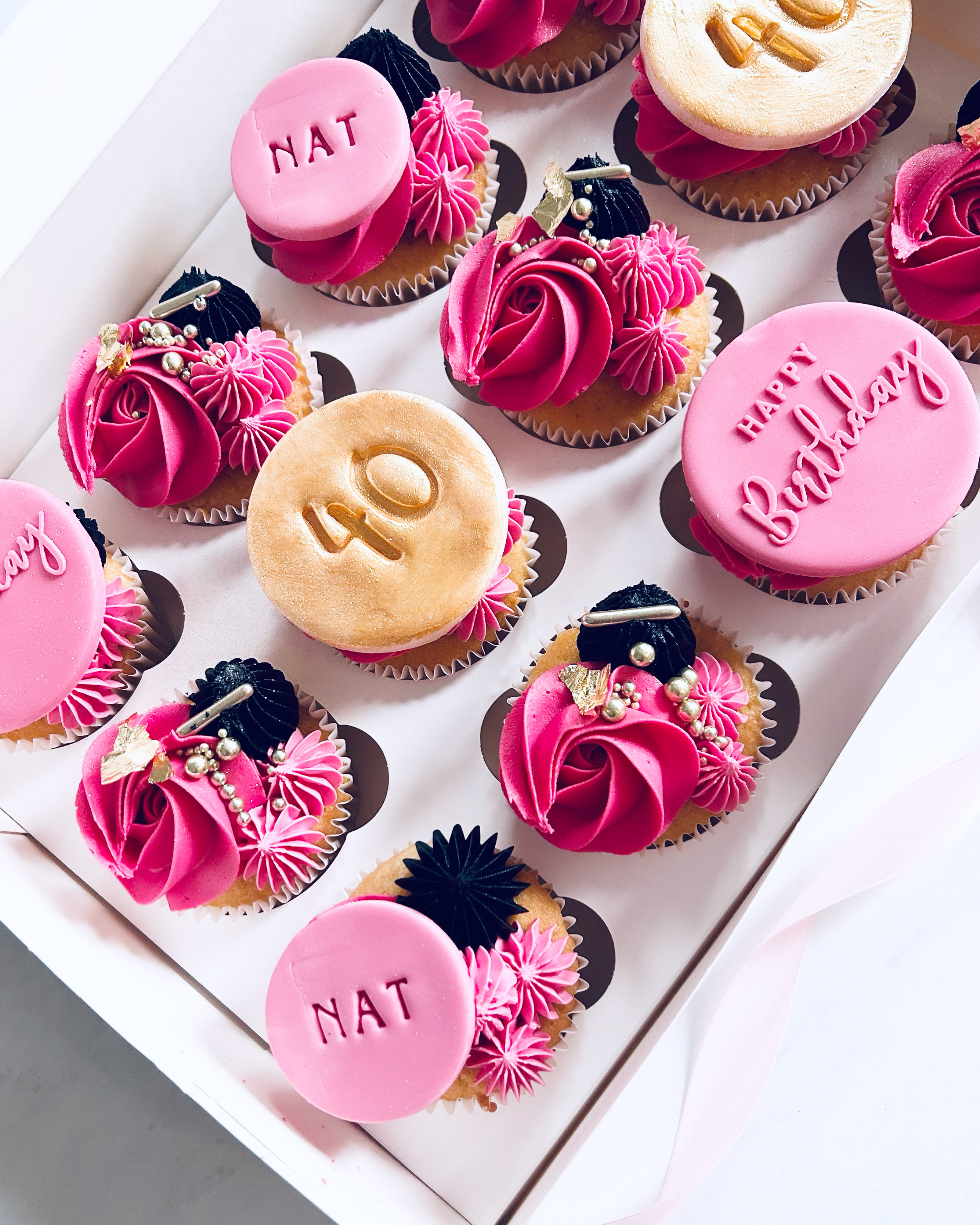 Oh Baby cupcakes