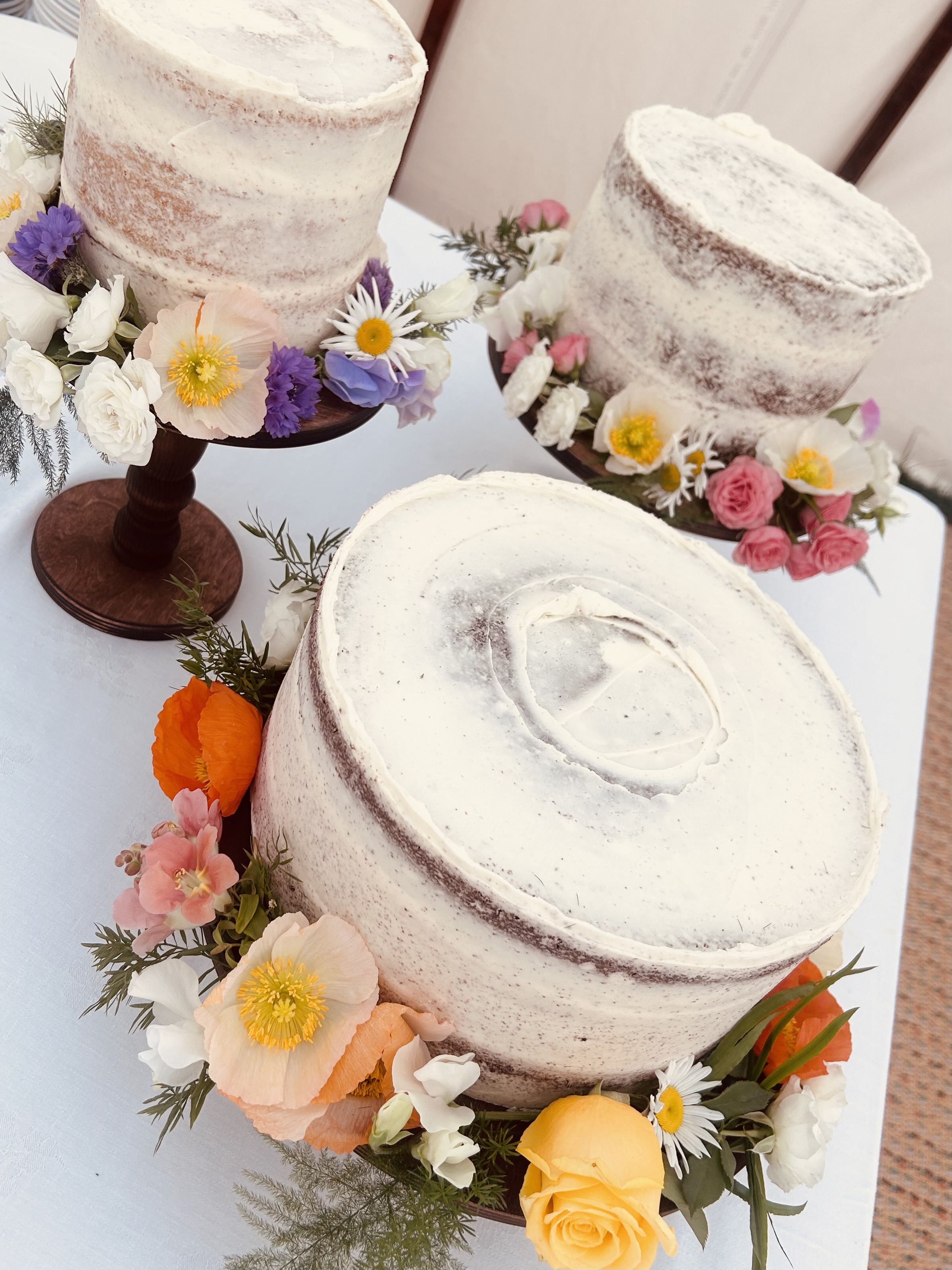 Wedding cake by Blossom Bakery, Chelmsford