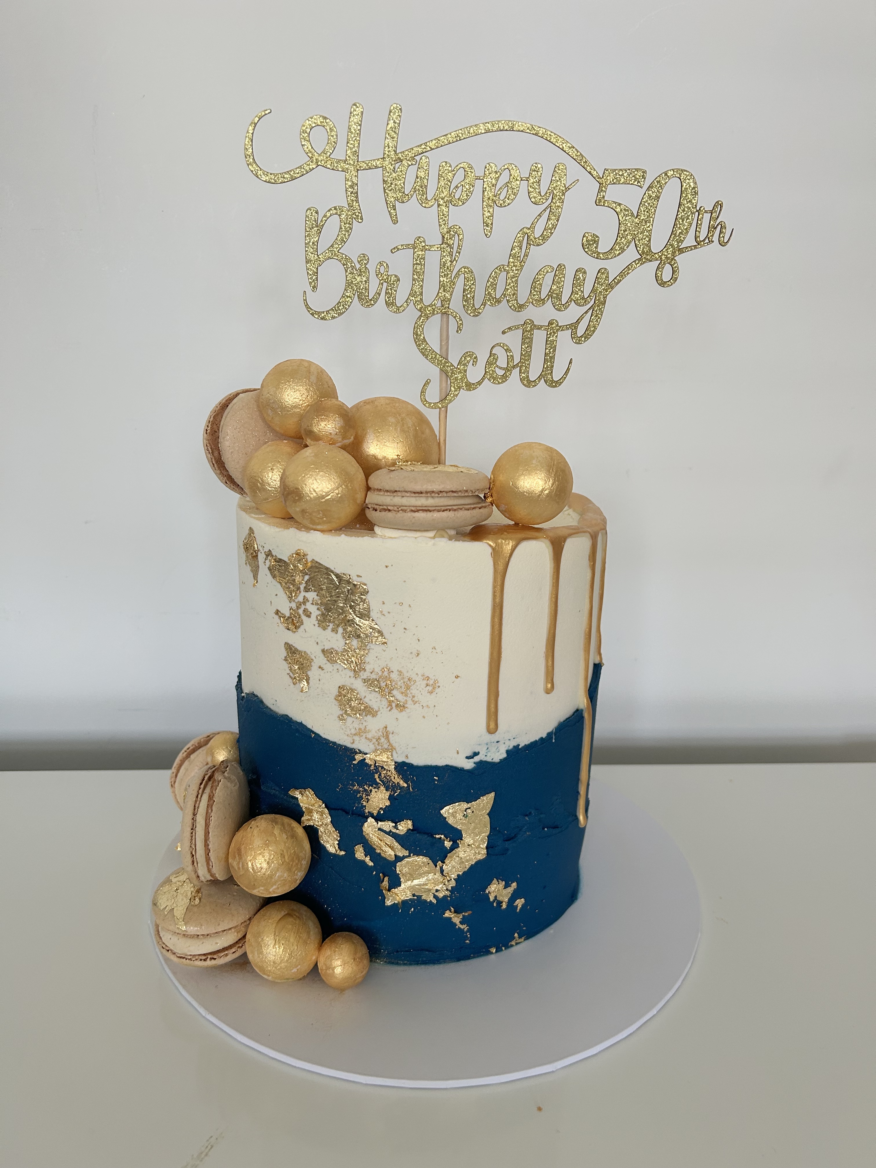 Ganache drip cake by Blossom Bakery, Chelmsford