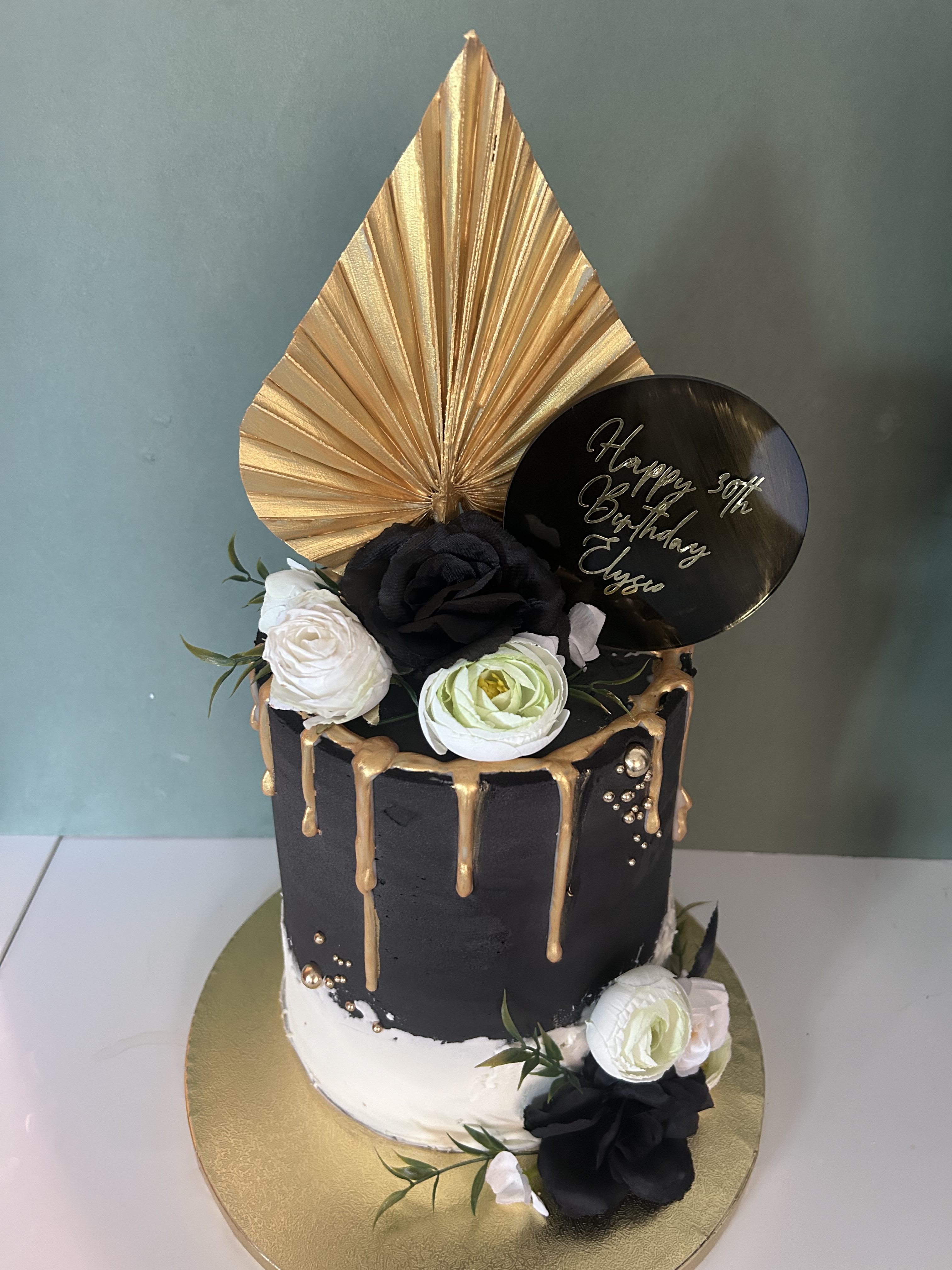 Ganache drip cake by Blossom Bakery, Chelmsford