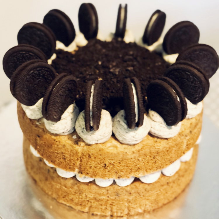 Oreo Cookie & Cream cake by Blossom Bakery, Chelmsford